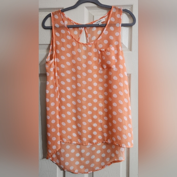 Umgee Tops - Umgee Sheer Mango Tank